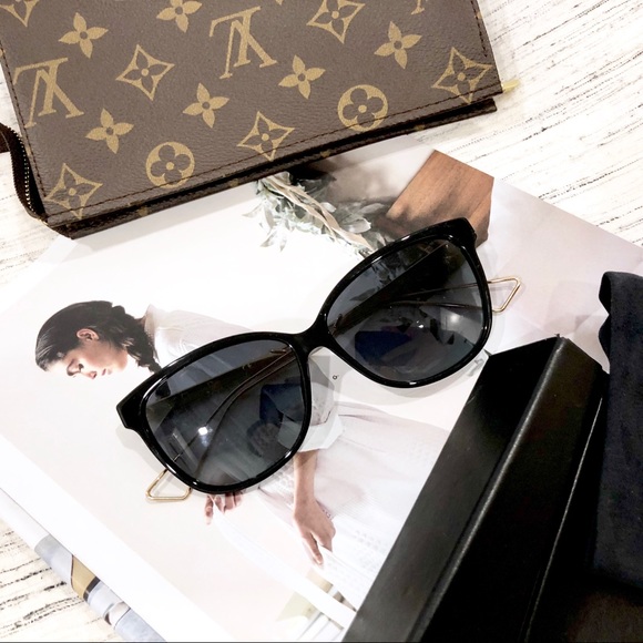 Dior Confident 2 Rectangle Sunglasses 57mm w/case. - Picture 6 of 8